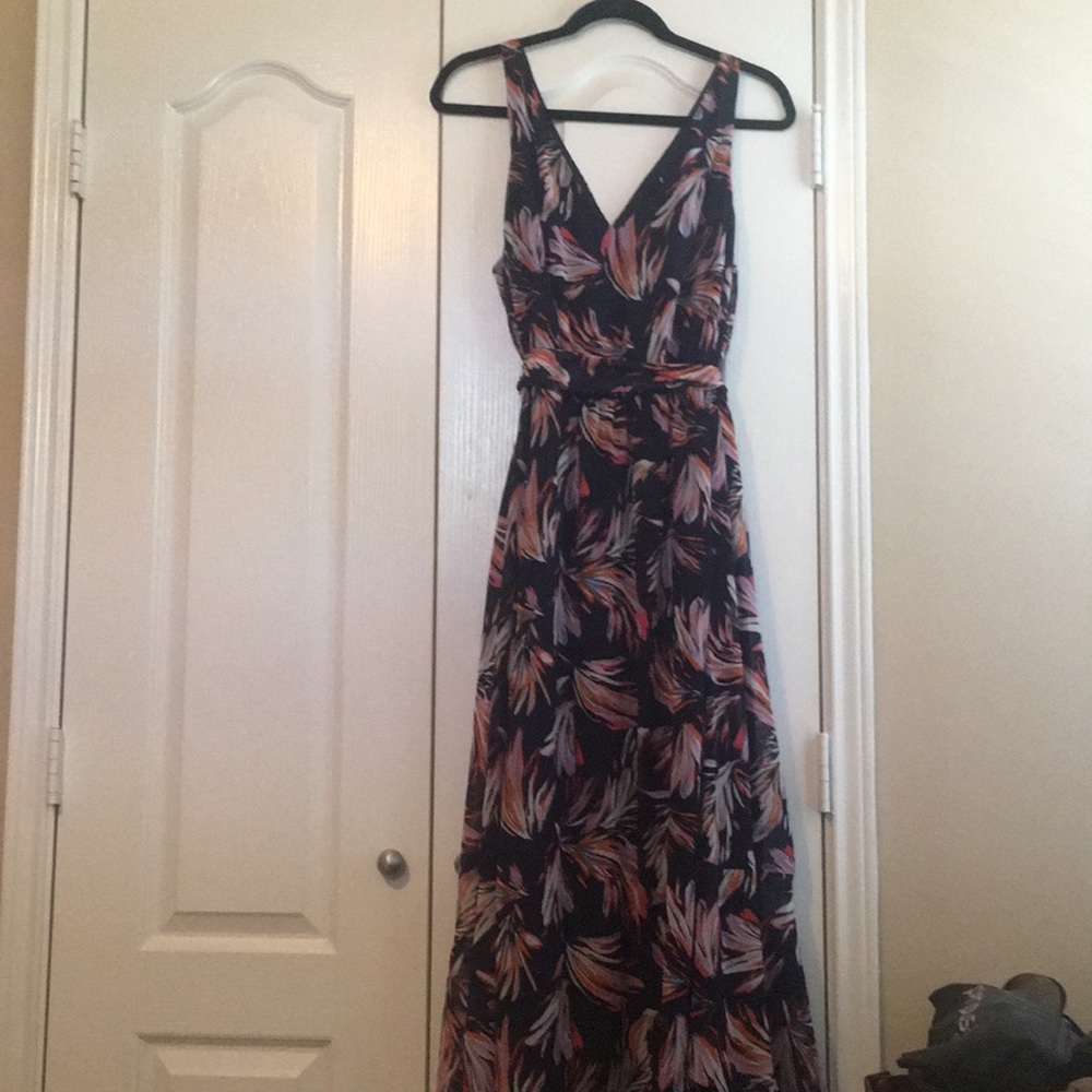 Lane Bryant tropical maxi dress